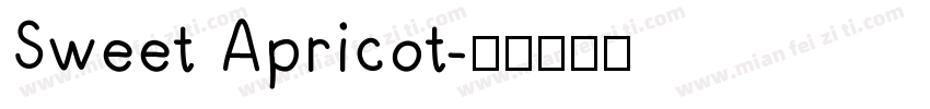 Sweet Apricot字体转换